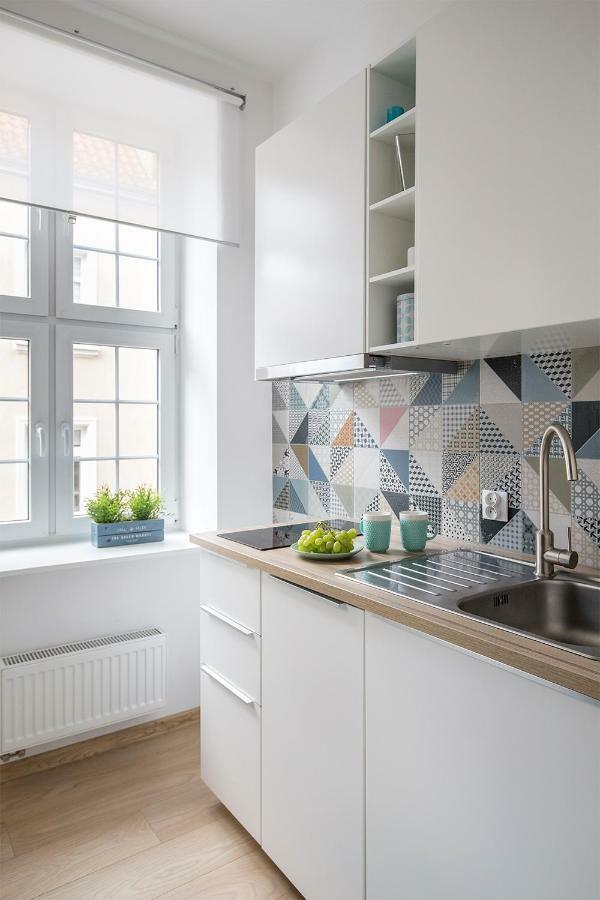 Apartament Mietowy | Chill And The City Apartments Gdansk Bagian luar foto
